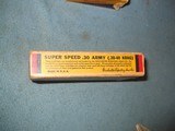 Winchester Super Speed 30Army (30-40Krag) Empty cases and box - 2 of 6