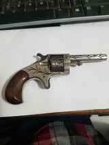 ENGRAVED HOPKINS & ALLEN BLUE JACKET NO.2 REVOLVER - 1 of 4