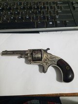 ENGRAVED HOPKINS & ALLEN BLUE JACKET NO.2 REVOLVER - 2 of 4