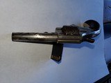 Antique Engraved Hopkins & Allen Blue Jacket #1 .22 Revolver - 3 of 3