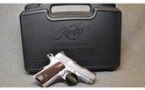 Kimber ~ Stainless Ultra Carry II ~ 9MM