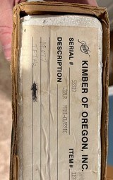 Kimber 82A Mini Classic in its factory Box!!!! - 6 of 6