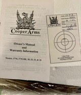 NIB Super Rare Cooper 57M Custom Classic in .17 Mach 2, Awesome Wood!!!!!! - 13 of 15