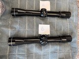 Kimber of Oregon 4x gloss Leupold scopes - 1 of 6