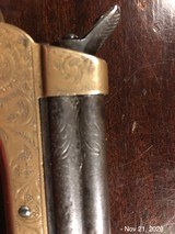Sharps 4 Barrel .22 Fully Engraved Ivory Grips - 4 of 10
