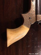 Sharps 4 Barrel .22 Fully Engraved Ivory Grips - 5 of 10