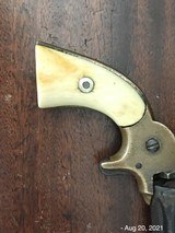 Rupertus 8 Shot Pepperbox .22 Short. Antique Ivory Grips - 5 of 10
