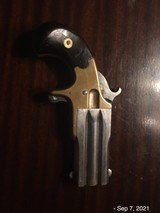 Frank Wesson Double Barrel Superposed .32 Rim Fire Derringer - 5 of 6