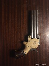 William W. Marston .32 Rim Fire 3 Barrel Pistol - 9 of 10