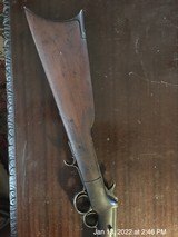 FRANK WESSON TWO TRIGGER .32 rim fire Rifleca 1870