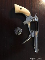 Remington New Model Pocket Revolver .32 rf. ca1865-1873. Ivory grips - 8 of 11