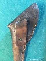 Original leather flap holster for an 1851 Colt Navy from the 1877 Satsuma Rebellion in Japan - 2 of 6
