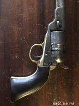 Antique Colt .38 Center Fire Pocket Navy Richards Mason Conversion w/Period Holster No FFL - 2 of 15