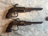 Antique Prototype Alsop / Savage & North .36 Percussion Revolver - 2 of 10