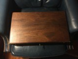 Large Beautiful Solid Walnut Fitted Case for Two Large Revolvers - 14 of 14