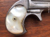 Earliest Original Remington Double Barrel DerringerNO EXTRACTOR mfg 1866Antique - 2 of 6
