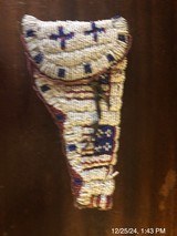 Small Hand Beaded Holster 19th/20th Century - 1 of 6