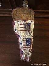 Small Hand Beaded Holster 19th/20th Century - 4 of 6