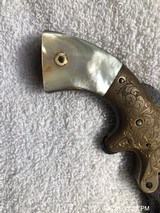 This is a .32rf Marston Three Barrel pistol made in the 1860’s. Fully engraved no FFL - 3 of 14