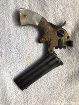 This is a .32rf Marston Three Barrel pistol made in the 1860’s. Fully engraved no FFL - 8 of 14