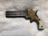 This is a .32rf Marston Three Barrel pistol made in the 1860’s. Fully engraved no FFL - 5 of 14