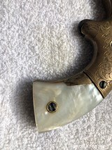 This is a .32rf Marston Three Barrel pistol made in the 1860’s. Fully engraved no FFL - 12 of 14