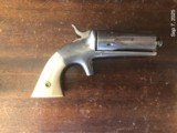 Antique Bacon Pepperbox .22 Revolving Barrels Ivory Grips No FFL - 2 of 5