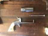 Antique Bacon Pepperbox .22 Revolving Barrels Ivory Grips No FFL - 3 of 5