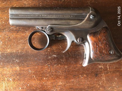 ANTIQUE .32rf Remington Ring Trigger Derringer no FFL