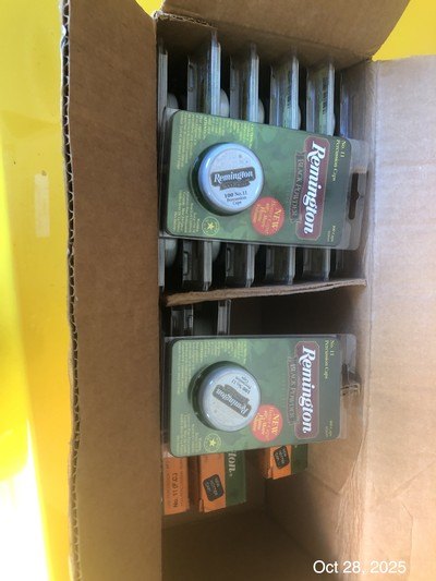 5500 Remington Black Powder #11 Percussion Caps