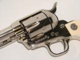 Colt SAA Nickel w/Ivory Grips - 3 of 11