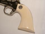 Colt SAA Nickel w/Ivory Grips - 9 of 11