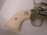 Colt SAA 45 Nickel w/Ivory - 6 of 8