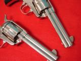 Consecutive Set of Nickel 45 Colt SAA - 5 of 7