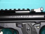Ruger Mark IV 22/45 Lite all Black Post Recall Manufactured - 2 of 3