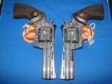 Colt Python Factory Engraved Consecutive Pair - 4 of 5