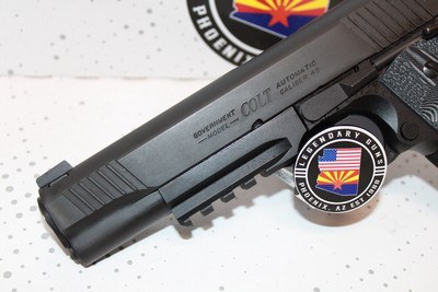 Colt 1911 Rail Gun Combat Unit 45 ACP - Image 2 of 8
