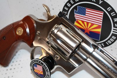 Colt Python Nickel 6