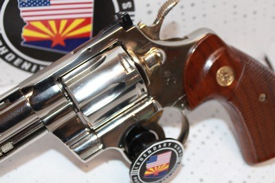 Colt Python Nickel 6