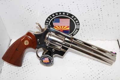 Colt Python Nickel 6