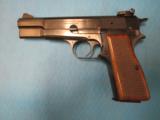 Browning Hi-Power Made in Belgium 9mm Pistol Clean !! - 1 of 14
