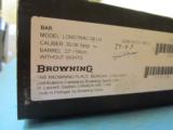 Browning BAR Longtrac NIB 30.06 Rifle 22