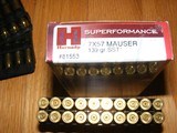 7x57 Mauser , ( 275 Rigby) Brass Norma, Hornady , 40 rounds once fired Brass - 4 of 6
