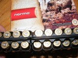 7x57 Mauser , ( 275 Rigby) Brass Norma, Hornady , 40 rounds once fired Brass - 2 of 6