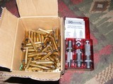 458 Winchester Mag . Brass , 75 pc. + Hornady Die Set - 1 of 5