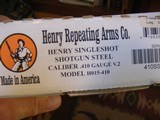 Henry 410 Single Shot, New in Box, HO15-410 - 6 of 6