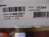 Ruger 10/22 Mannlicher International , Walnut, Stainless, New in Box - 11 of 13