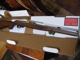 Ruger 10/22 Mannlicher International , Walnut, Stainless, New in Box