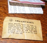 Mannlicher
Scholenauer Redfield
512017
Scope Mount - 4 of 7