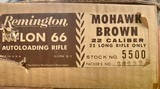UNFIRED Remington Nylon 66 with original box and sticker on stock.
A true collector's piece in excellent condition. - 13 of 13